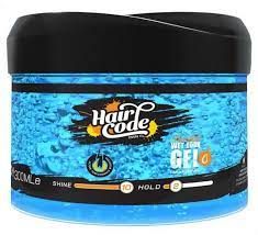 HAIR CODE GEL WET LOOK 300ML ازرق