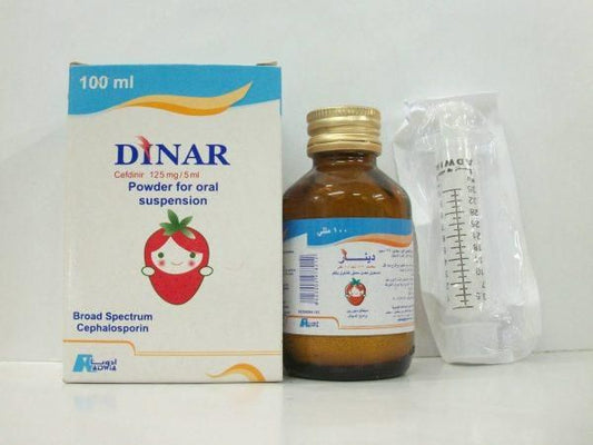 Dinar 125 Mg / 5 Ml Susp 100 Ml