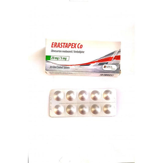 ERASTAPEX CO 5 MG / 20 MG 30 TAB
