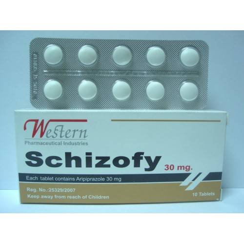 شيزوفي 30 ملغ 10 أقراص