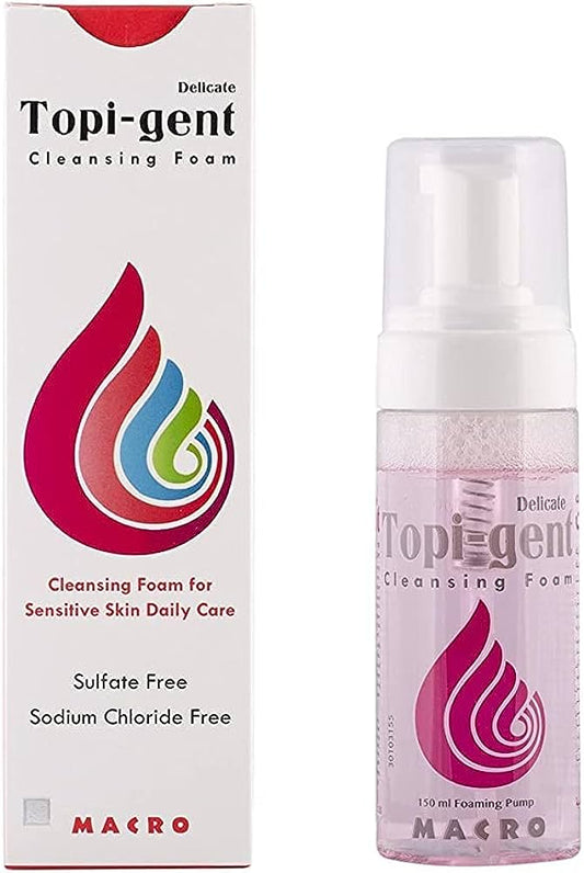 TOPI GENT DELICATE FOAM 150ML