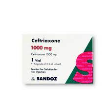 CEFTRIAXONE 1 GM I M 1 AMP
