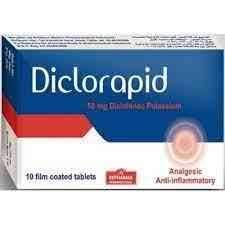DICLORAPID 50 MG 30 TAB