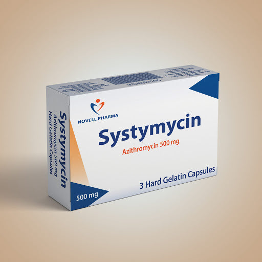 سيستيمايسين 500 ملغ 3 كبسولات