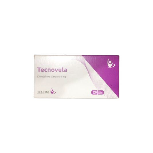 TECNOVULA 50 MG 20 TAB