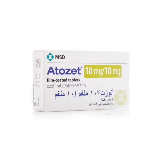 ATOZET 10/10 MG 30 TAB