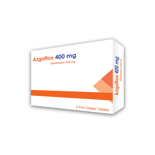 Azgoflox Moxifloxacin 400 Mg 5 Tab