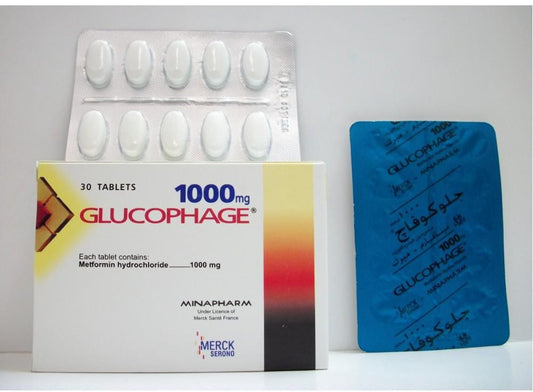 Glucophage 1000Mg 30Tab