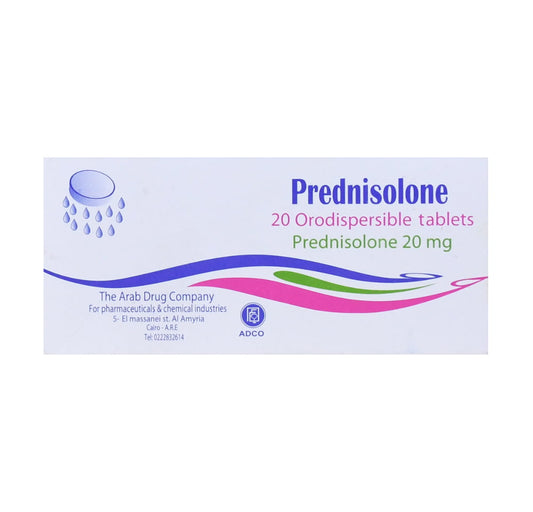 بريدنيزولون 20 ملغ 20 قرصًا
