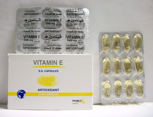 VITAMIN - E - 1000 MG 24 CAP