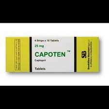 CAPOTEN 25 MG 20 TAB