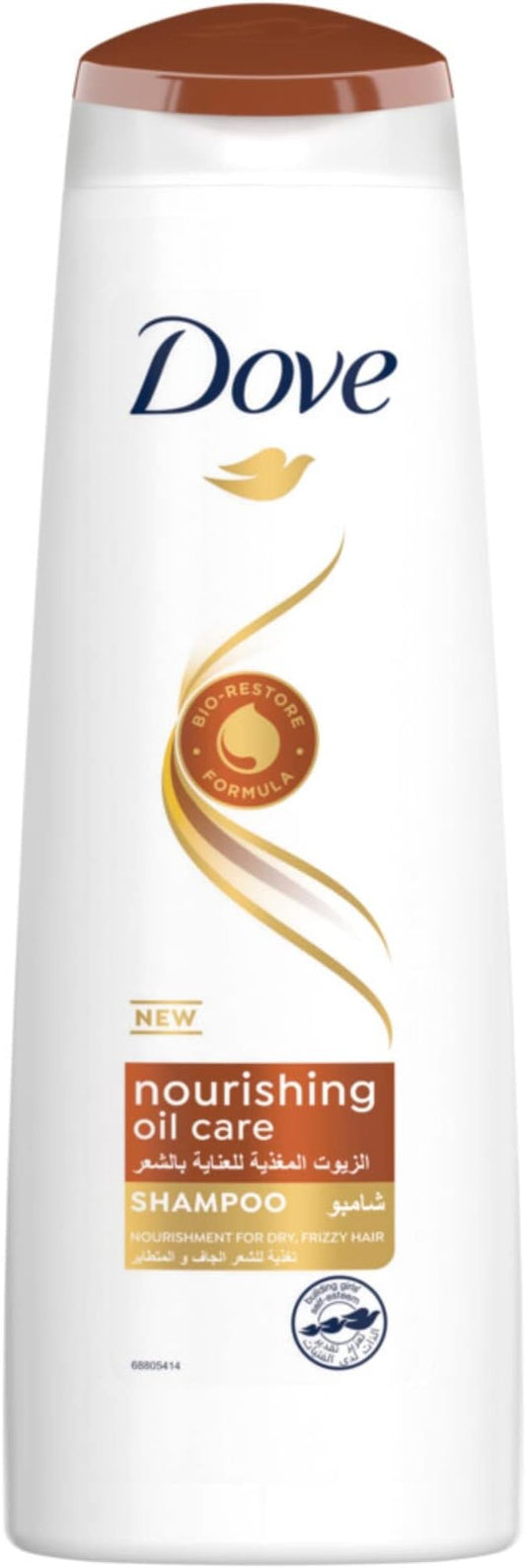 DOVE SHAMPOO NOURISH OIL CARE 400 خصم 15ج