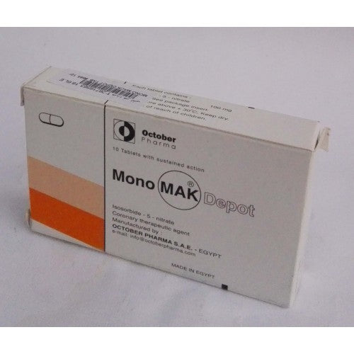 MONOMAK DEPOT 100MG 10 F.C.TAB