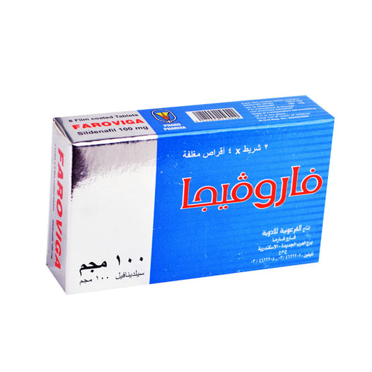 Faro Viga 100Mg 8 Tab