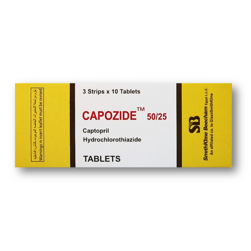CAPOZIDE 50 / 25 MG 30 TAB