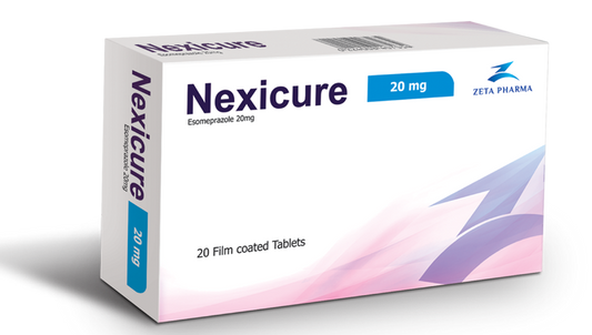 NEXICURE 20 MG 20 TAB