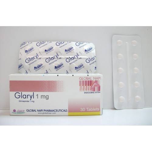 GLARYL 1 MG 30 TAB