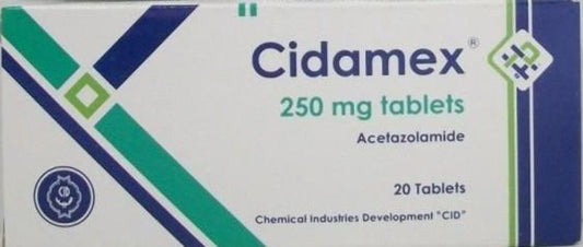 CIDAMEX 250 MG 20 TAB