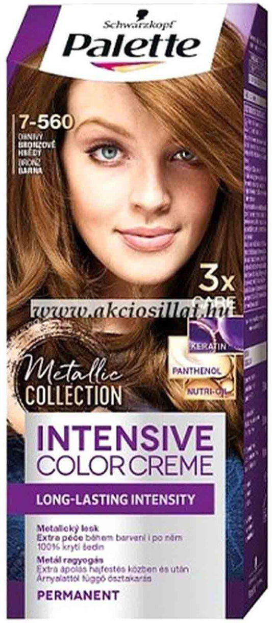 PALETTE SEMI KIT HAIR COLOUR 7.560 BRONZE BROWN