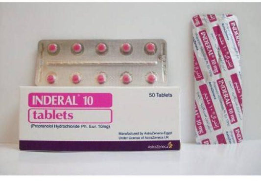 INDERAL 10 MG 50 TAB