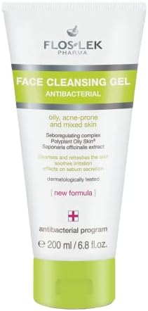 FLOSLEK FACE CLEANSING GEL ANTIBACTERIAL 200ML
