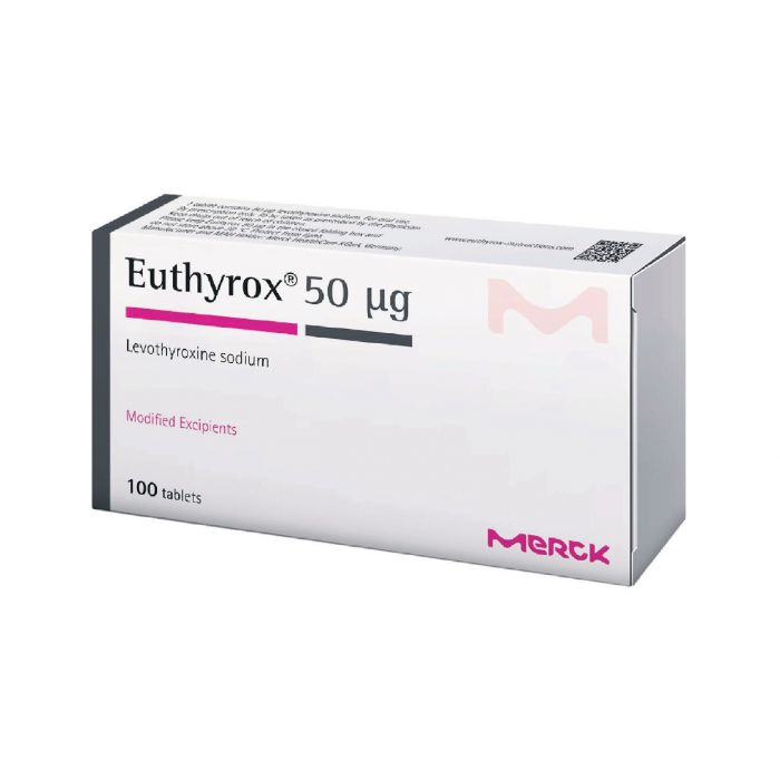 Euthyrox 50 Mg 100 Tab – Doctor M Pharmacy