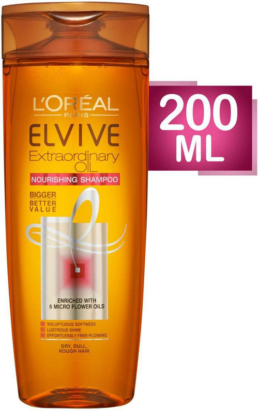 LOREAL ELVIVE SHAM OIL NOURISH DRY 200ML OFF20