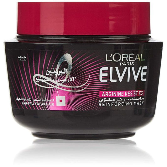 LOREAL ELVIVE MASK ARGININA RESIST 300 ML خصم