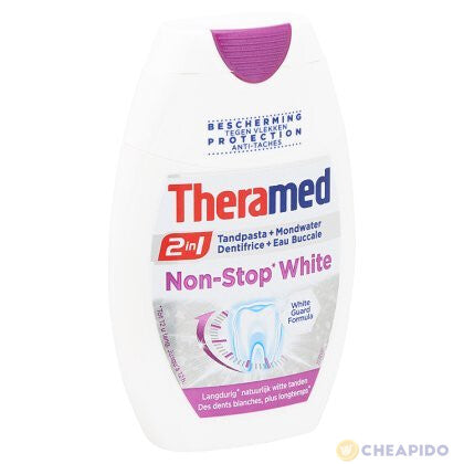 THERA MED TOOTHPASTE NON STOP WHITE 75ML