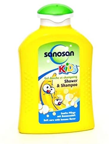 SANOSAN KIDS SHOWER&SHAMPOO BANANA 200 ML