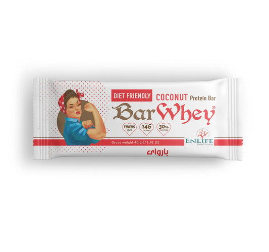 BAR WHEY DIET FRIENDLY COCONUT PROTEIN BAR 50G