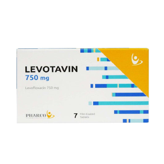 LEVOTAVIN 750 MG 7 TAB