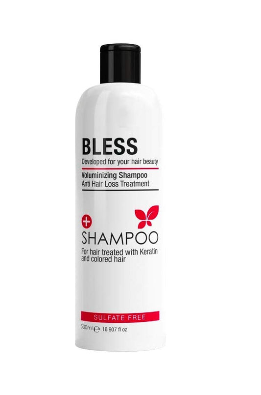 BLESS VOLUMINIZING SHAMPOO WITH KERATIN 500ML