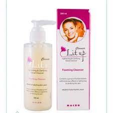 LIT UP WHITENING CLEANSER 200 GM