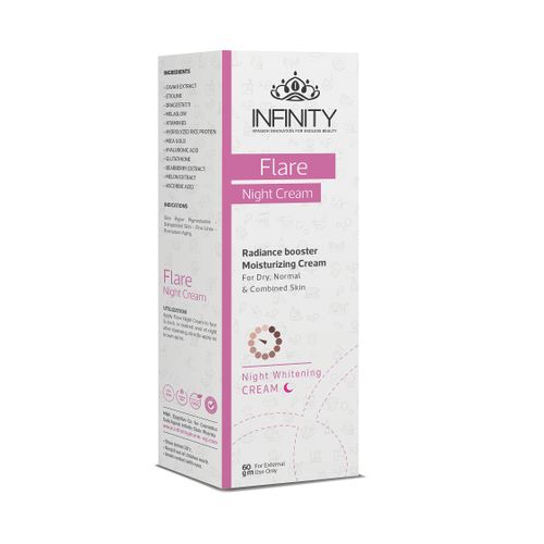 كريم تبييض البشرة الليلي إنفينيتي فلير 60 مل
