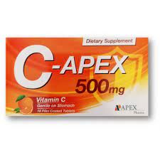C - APEX RETARD 500 MG 10 TAB