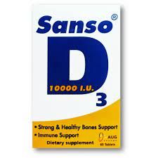 SANSO D3 10000 I.U. 28 TAB