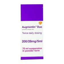 Augmentin Duo 200 / 28 Mg / 5 Ml 70 Ml