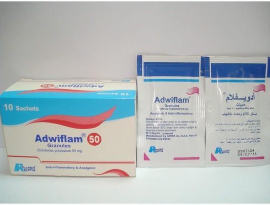 ADWIFLAM 50 MG 10 SACHETS