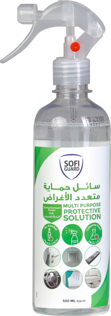 SOFI GUARD BENZALKONIUM ALCOHOL 500 ML