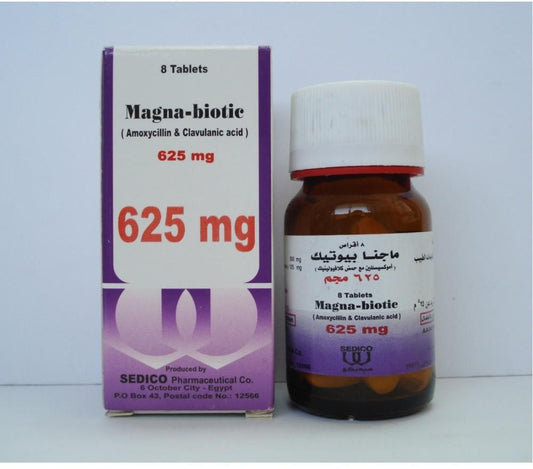 MAGNA-BIOTIC 625MG 8TAB