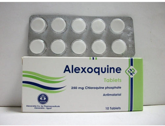 ALEXOQUINE 250MG 10 TAB