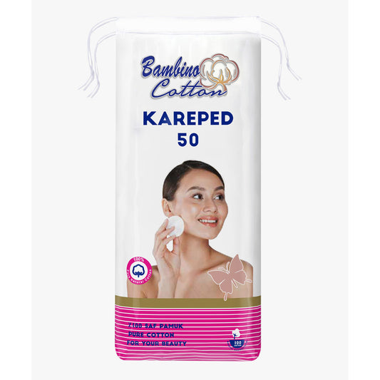 Bambino Cotton Kareped 50 Pad