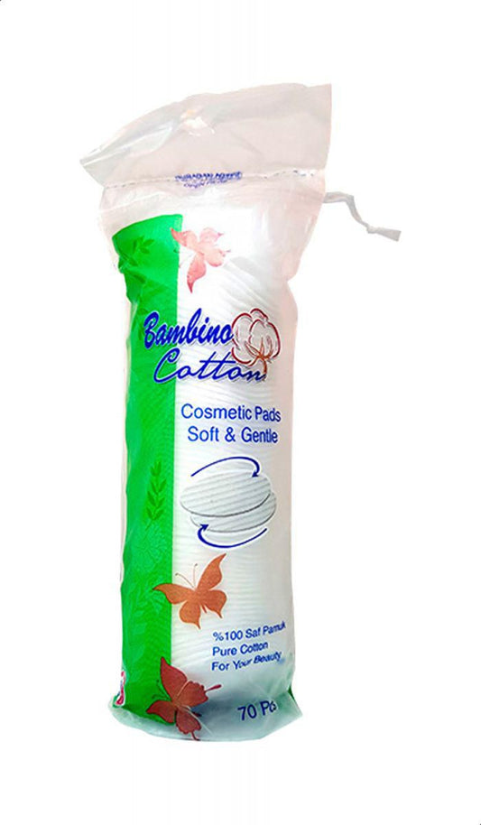 BAMBINO COTTON DAILY CLEAN 70PADS