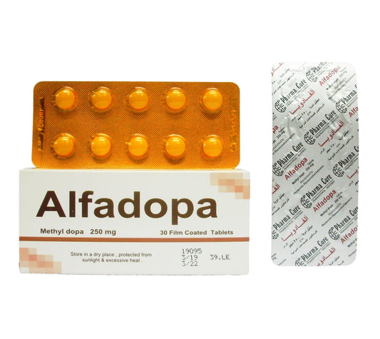 Alfadopa 250Mg 30Tab