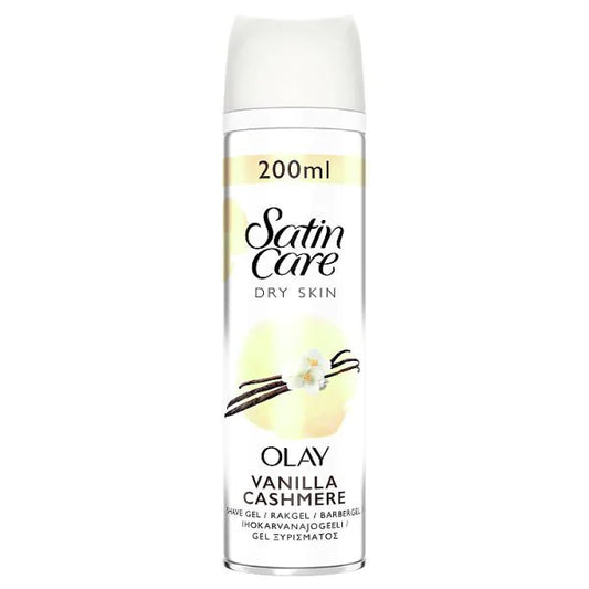 GTT SATIN CARE GEL OLAY VANILLA CH F/WOM 200ML