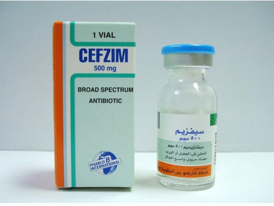 CEFZIM 500 MG 1 VIAL