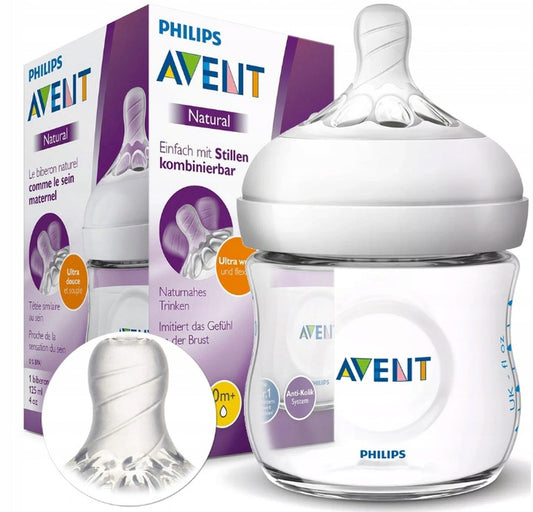 AVENT NATURAL 0M+ BOTTLE 125ML SCF030/17