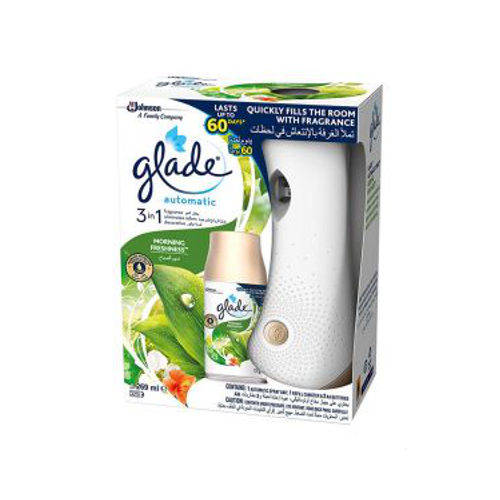 GLADE AUTOMATIC SPRAY MORNING FRES جهاز+غيار مجانا