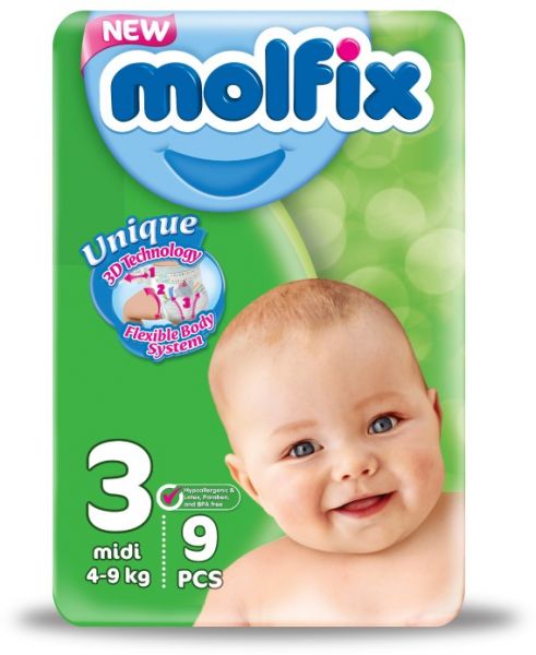 MOLFIX 3 MIDI PANTS CULOTTES 9PCS